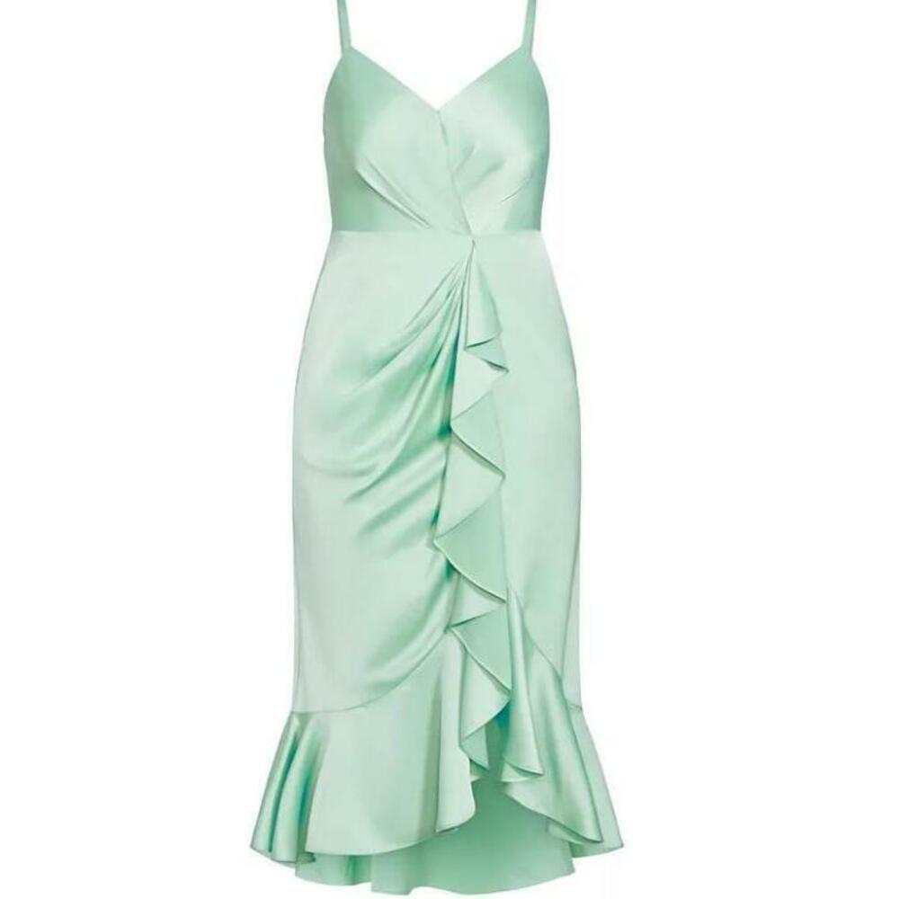 City Chic Women's Apparel Women's City Chic Maxi Bella Ruffle FF, Waterlily XS